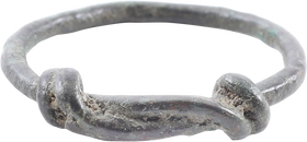 CELTIC FINGER RING C.400-100 BC, SIZE 4 1/2 - The History Gift Store