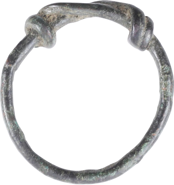 CELTIC FINGER RING C.400-100 BC, SIZE 4 1/2 - Fagan Arms