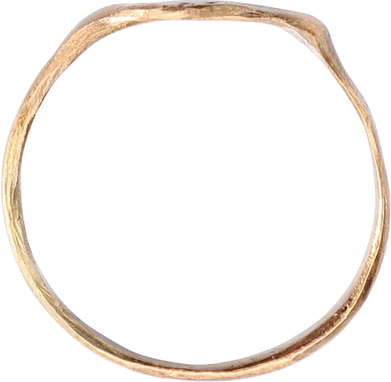 ROMAN SIGNET RING, 100-450AD, SIZE 9 1/2 - Fagan Arms