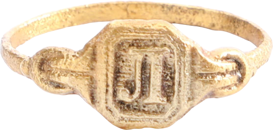 EUROPEAN SIGNET RING C.1890-1910, SIZE 7 ¾ - Fagan Arms