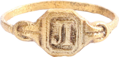 EUROPEAN SIGNET RING C.1890-1910, SIZE 7 ¾ - Fagan Arms