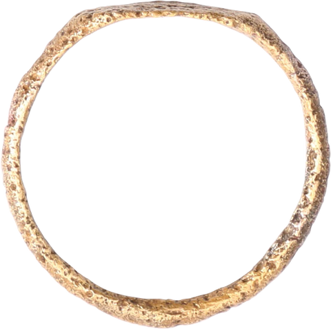 ROMAN SIGNET RING, 100-450AD, SIZE 7 ¾ - Fagan Arms