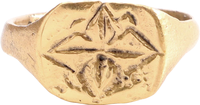 FINE BYZANTINE MAN’S RING, 8TH-12TH CENTURY AD, SIZE 10 1/2 - Fagan Arms