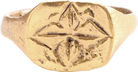 FINE BYZANTINE MAN’S RING, 8TH-12TH CENTURY AD, SIZE 10 1/2 - Fagan Arms