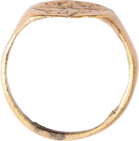 FINE BYZANTINE MAN’S RING, 8TH-12TH CENTURY AD, SIZE 10 1/2 - Fagan Arms