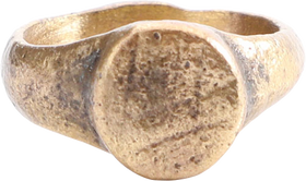 ROMAN LADY’S FASHION RING C.100-300AD, SIZE 3 1/4 - Fagan Arms