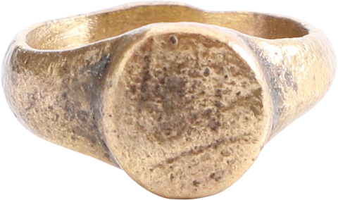 ROMAN LADY’S FASHION RING C.100-300AD, SIZE 3 1/4 - Fagan Arms