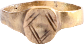 MEDIEVAL ENGLISH WOMAN’S RING 400-700AD, SIZE 6 1/2 - Fagan Arms