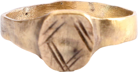 MEDIEVAL ENGLISH WOMAN’S RING 400-700AD, SIZE 6 1/2 - Fagan Arms