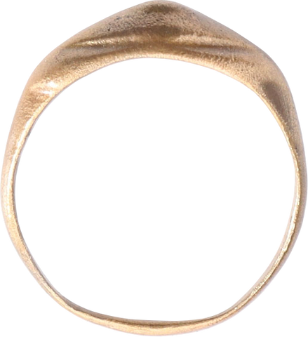 ANCIENT ROMAN/MEDIEVAL EVIL EYE RING, 4TH-8TH CENTURY AD, SIZE 8 - Fagan Arms