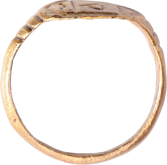 VIKING WARRIOR’S RING WITH RUNES, SIZE 8 ½+ - Fagan Arms