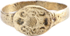 ROMAN WHEEL OF FORTUNE RING C.100-350 AD, SIZE 9 ¾ - Fagan Arms