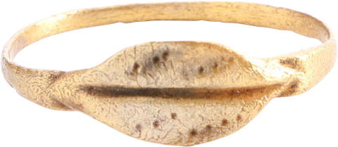 ANCIENT ROMAN/MEDIEVAL EVIL EYE RING, 4TH-8TH CENTURY AD, SIZE 10 ¼ - Fagan Arms