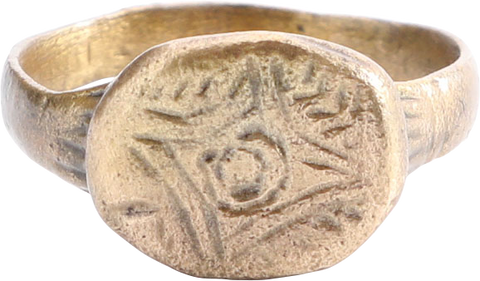MEDIEVAL EUROPEAN RING, 750-1100 AD, SIZE 8 1/2 - Fagan Arms