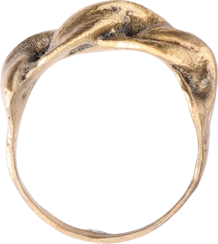 FINE VIKING WARRIOR’S ROPED OR TWIST RING, C.866-1067 AD, SIZE 11 ¼ - Fagan Arms