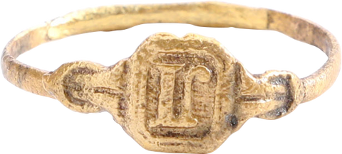 UKRAINIAN SWEETHEART RING, 19TH CENTURY, SIZE 10 ½ - Fagan Arms