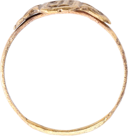 UKRAINIAN SWEETHEART RING, 19TH CENTURY, SIZE 10 ½ - Fagan Arms