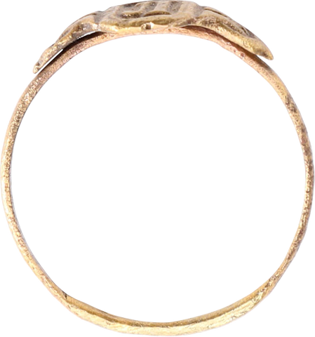 UKRAINIAN SWEETHEART RING, 19TH CENTURY, SIZE 10 ½ - Fagan Arms