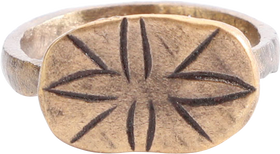 MEDIEVAL EUROPEAN RING, SIZE 7 ¼ - Fagan Arms