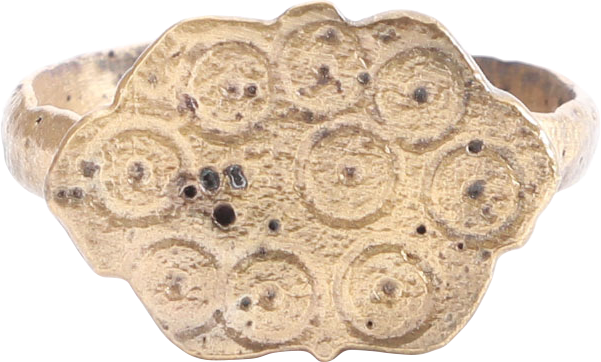 FINE MEDIEVAL ANGLO-SAXON (ENGLISH) RING, 5TH-8TH CENTURY AD, SIZE 7 ½ - Fagan Arms