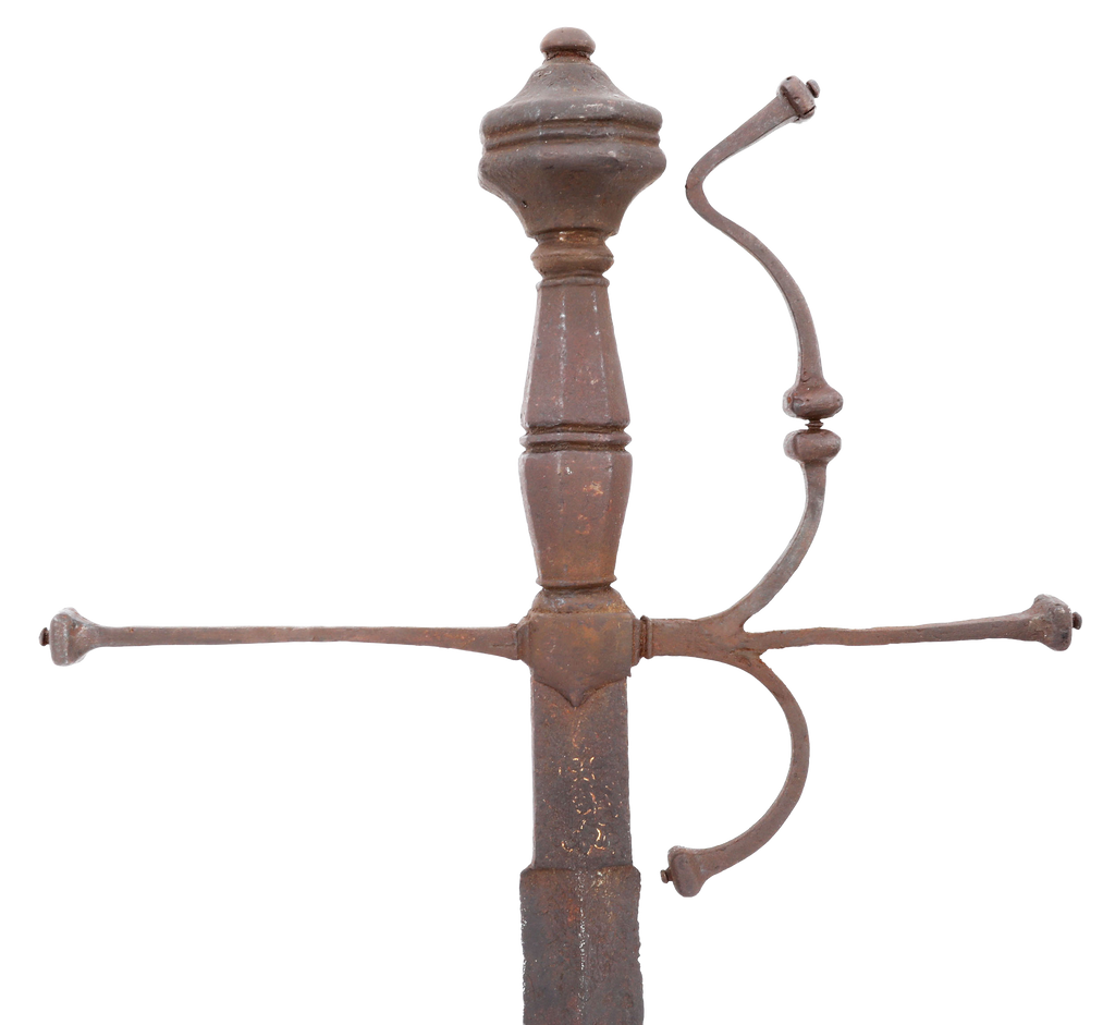AN EXCEEDINGLY RARE BROADSWORD/RAPIER C. 1520, PROBABLY ITALIAN - Fagan Arms