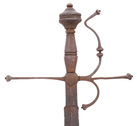 AN EXCEEDINGLY RARE BROADSWORD/RAPIER C. 1520, PROBABLY ITALIAN - Fagan Arms