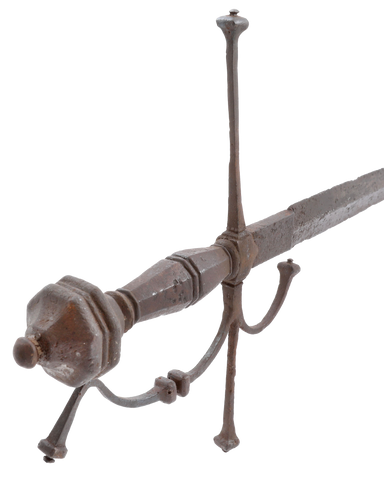 AN EXCEEDINGLY RARE BROADSWORD/RAPIER C. 1520, PROBABLY ITALIAN - Fagan Arms