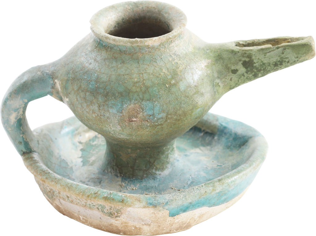 ISLAMIC OIL LAMP, 13TH-15TH CENTURY - Fagan Arms