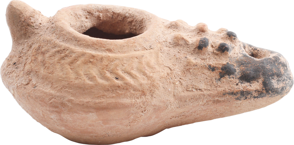 ROMAN BYZANTINE OIL LAMP 3RD-6TH CENTURY AD - Fagan Arms
