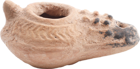 ROMAN BYZANTINE OIL LAMP 3RD-6TH CENTURY AD - Fagan Arms