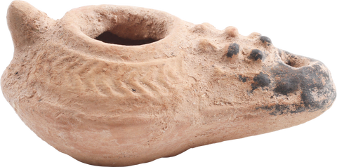 ROMAN BYZANTINE OIL LAMP 3RD-6TH CENTURY AD - Fagan Arms