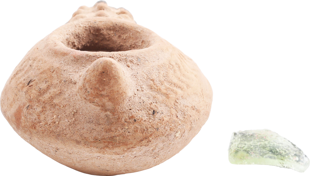 ROMAN BYZANTINE OIL LAMP 3RD-6TH CENTURY AD - Fagan Arms
