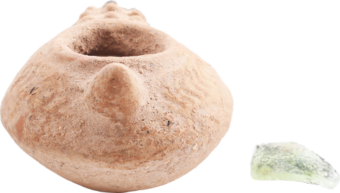 ROMAN BYZANTINE OIL LAMP 3RD-6TH CENTURY AD - Fagan Arms
