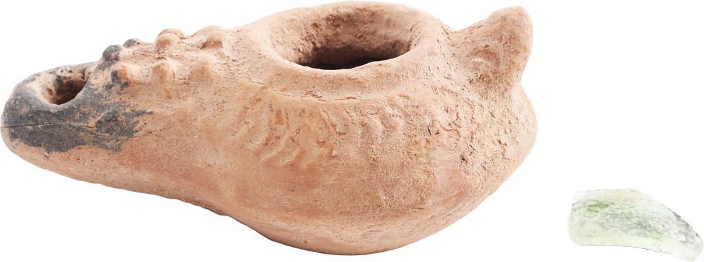 ROMAN BYZANTINE OIL LAMP 3RD-6TH CENTURY AD - Fagan Arms