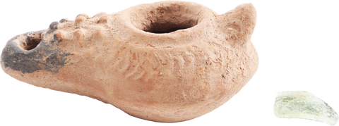 ROMAN BYZANTINE OIL LAMP 3RD-6TH CENTURY AD - Fagan Arms