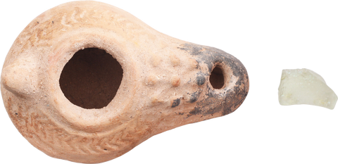 ROMAN BYZANTINE OIL LAMP 3RD-6TH CENTURY AD - Fagan Arms