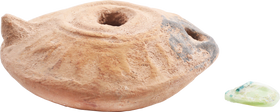ROMAN TERRA COTTA OIL LAMP 1ST-3RD CENTURY AD - Fagan Arms