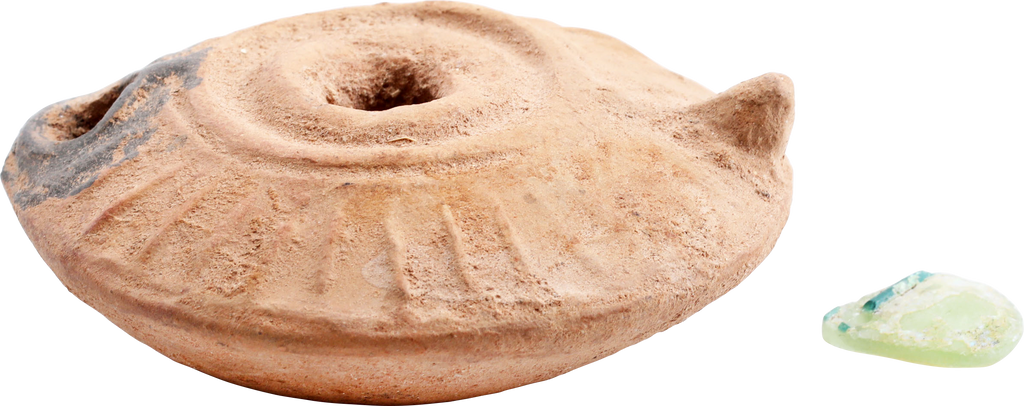 ROMAN TERRA COTTA OIL LAMP 1ST-3RD CENTURY AD - Fagan Arms