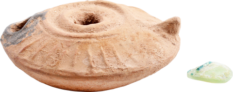 ROMAN TERRA COTTA OIL LAMP 1ST-3RD CENTURY AD - Fagan Arms