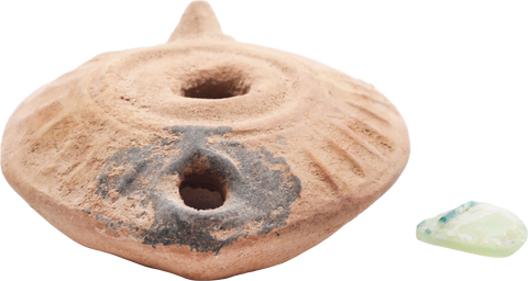 ROMAN TERRA COTTA OIL LAMP 1ST-3RD CENTURY AD - Fagan Arms