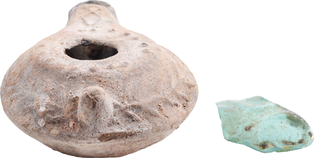 ROMAN/BYZANTINE OIL LAMP 3RD-6TH CENTURY AD - Fagan Arms