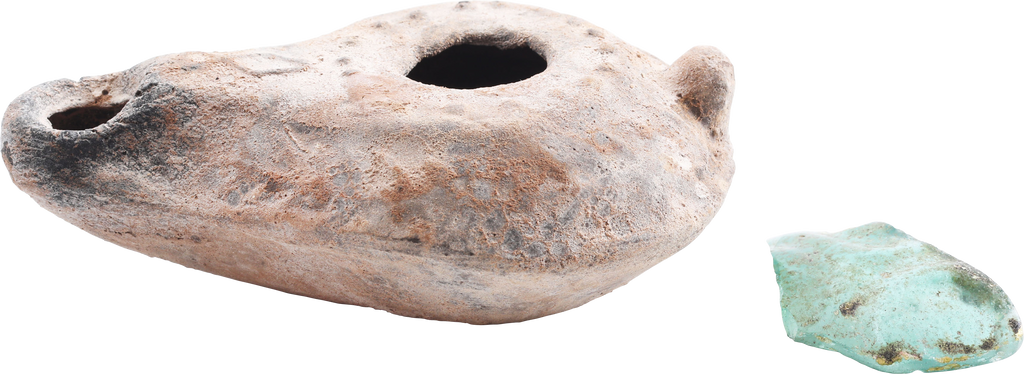 ROMAN/BYZANTINE OIL LAMP 3RD-6TH CENTURY AD - Fagan Arms