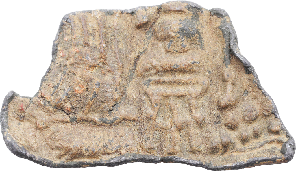 ROMAN MODELED LEAD FRAGMENT C.100BC-200AD - Fagan Arms