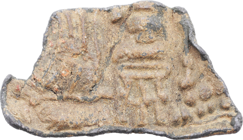 ROMAN MODELED LEAD FRAGMENT C.100BC-200AD - Fagan Arms