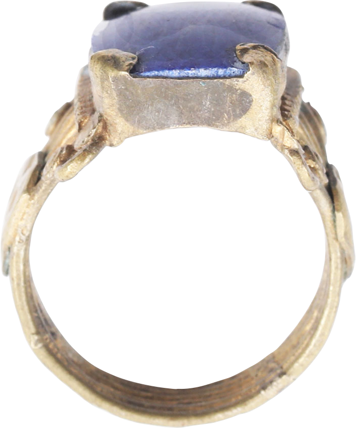 EASTERN EUROPEAN GYPSY CLAN CHIEF RING 19TH CENTURY, SIZE 8 ½ - Fagan Arms