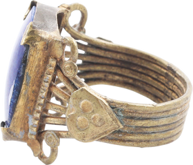 EASTERN EUROPEAN GYPSY CLAN CHIEF RING 19TH CENTURY, SIZE 8 ½ - Fagan Arms