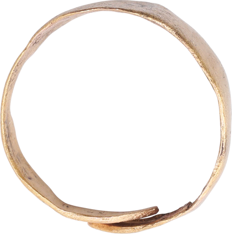 VIKING SHIELD RING C.850-1000AD, SIZE 10 ¼ - Fagan Arms