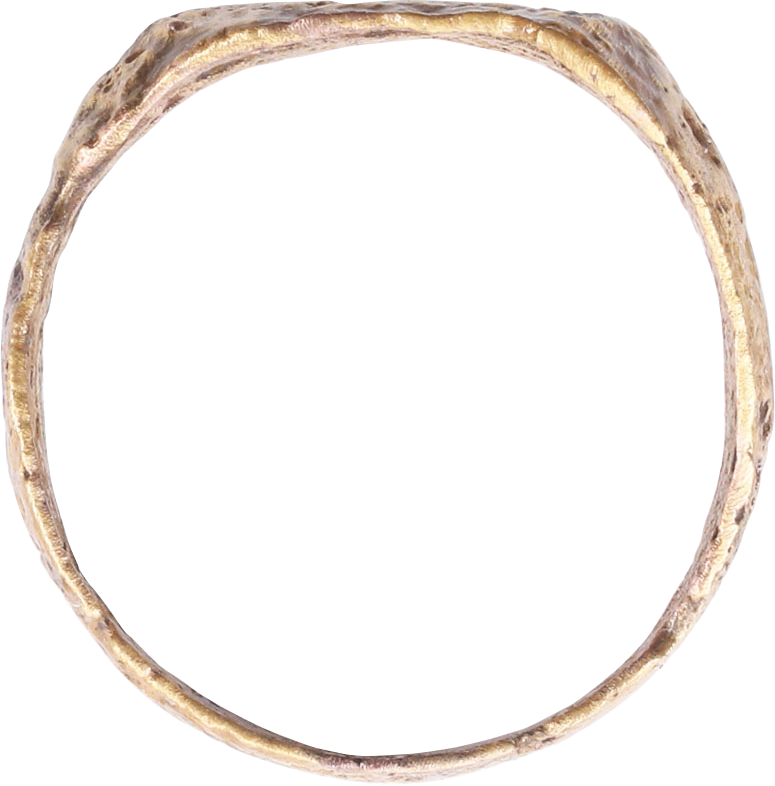 MEDIEVAL EUROPEAN MAN’S RING 8TH-12TH CENTURY AD, SIZE 10 ¼ - Fagan Arms