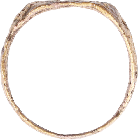 MEDIEVAL EUROPEAN MAN’S RING 8TH-12TH CENTURY AD, SIZE 10 ¼ - Fagan Arms