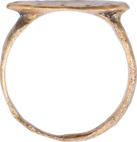MEDIEVAL ANGLO-SAXON (ENGLISH) RING, 7TH-9TH CENTURY AD, SIZE 9 - Fagan Arms